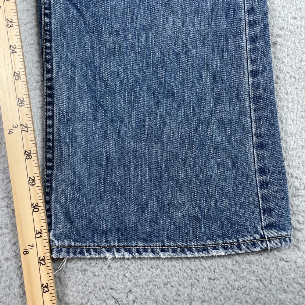 American Eagle Bootcut Jeans Mens 32x34 (Fits 33x32) Blue Cotton Denim Y2K